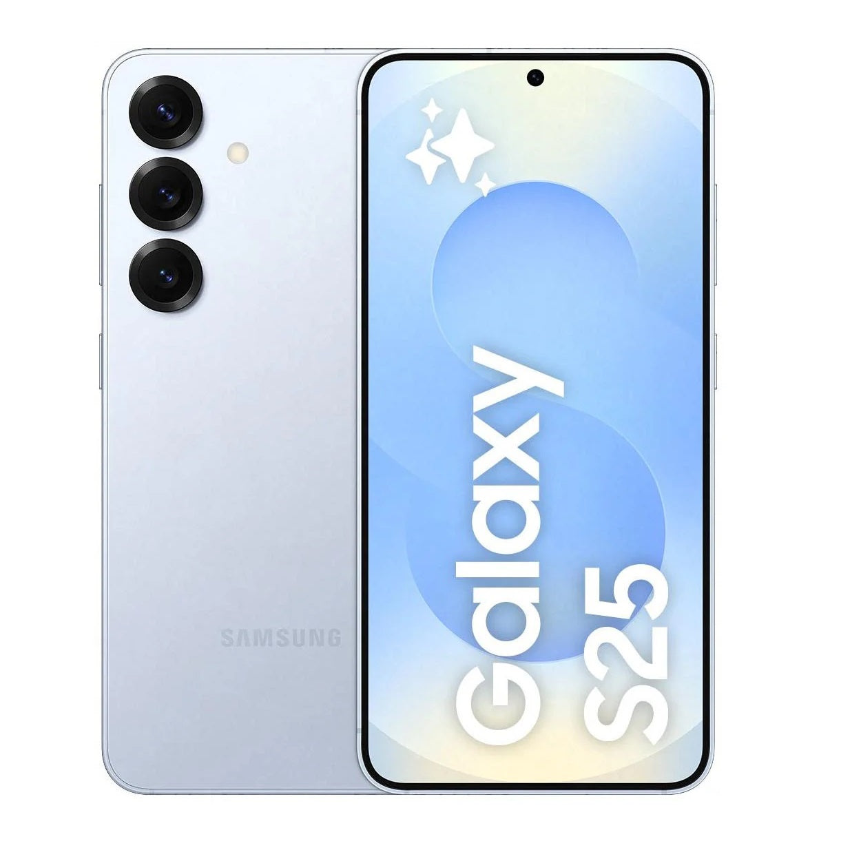 Samsung Galaxy S25 5G 256GB - Icyblue *AU STOCK*, 6.2', Full HD+, 120Hz, 12GB/256GB, 50MP/12MP, Single+ eSIM, AI, 4000mAh, 2 Years Warranty SM-S931BLBEATS