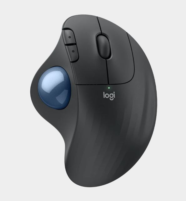 Logitech Ergo M575S Trackball Wireless Mouse Certified by ergonomists 400 - 2000 DPI 10 m wireless range Bluetooth Low Energy Technology 910-007031