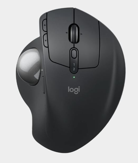 Logitech MX Ergo S SILENT Wireless trackball USB-C charging mouse 910-007261