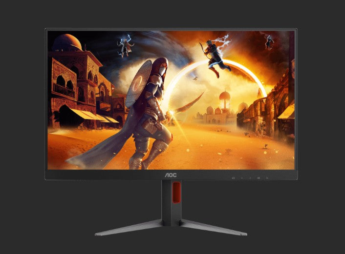 AOC 27' 260Hz Gaming Monitor : Fast IPS panel, 2560x1440 @ 260Hz, 0.3ms MPRT, 120% sRGB, 98.5% DCI-P3, 300 nits, DP & HDMI, tilt stand Q27G42ZE