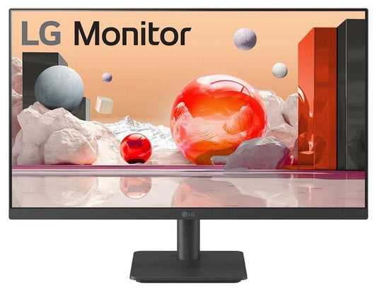 LG 23.8'/24' IPS FHD Monitor 100Hz AMD FreeSync 1920x1080 16:9 5ms Tilt Adjustment D-Sub HDMI Reader Mode Black Stabiliser Slim Bezel VESA 3yrs 25MS500-B
