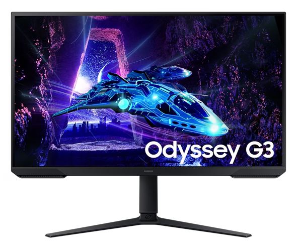 Samsung 32' S30D Odyssey Gaming Monitor FHD 1920x1080 1ms 16:9 180Hz Tilt HAS Swivel Pivot VESA VA HDMI DP HDCP Free Eye Saver Mode Black 3Y WTY LS32DG302EEXXY