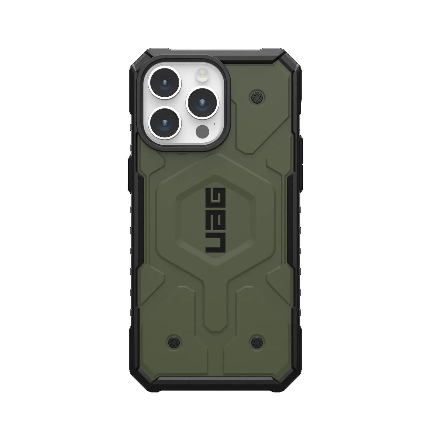 UAG Pathfinder MagSafe Apple iPhone 15 Pro Max (6.7') Rugged Case - Olive Drab(114301117272), 18ft. Drop Protection(5.4M), 10 Years Warranty 114301117272