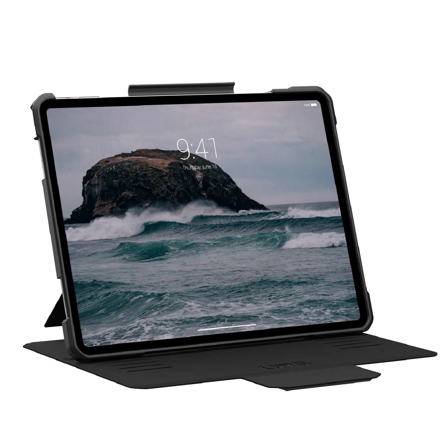 UAG Metropolis SE Apple iPad Air (M3/M2) (13') (1st Gen) Folio Rugged Case - Black (124472114040), DROP+ Military Standard, 10 Years Warranty 124472114040