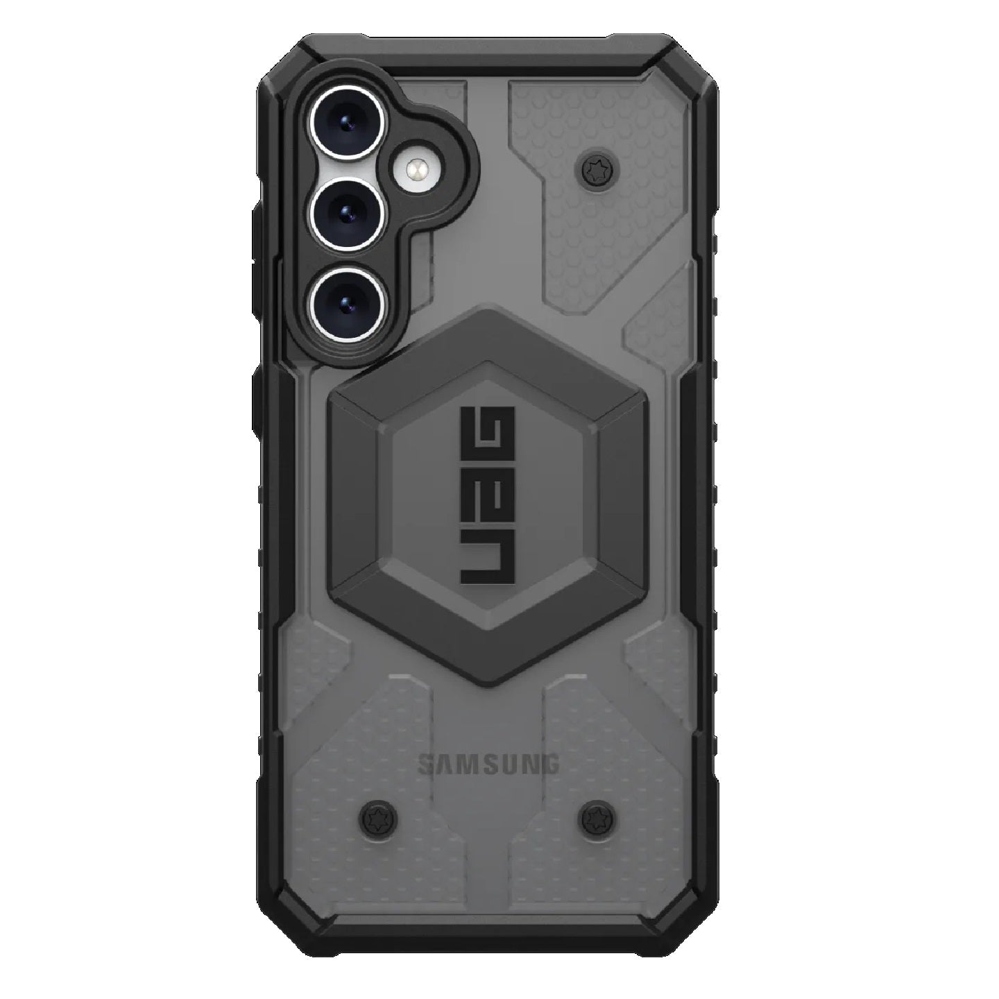 UAG Pathfinder Clear Samsung Galaxy S23 FE 5G (6.4') Rugged Case - Ash (214410113131), 18ft. Drop Protection (5.4M), 10 Years Warranty 214410113131