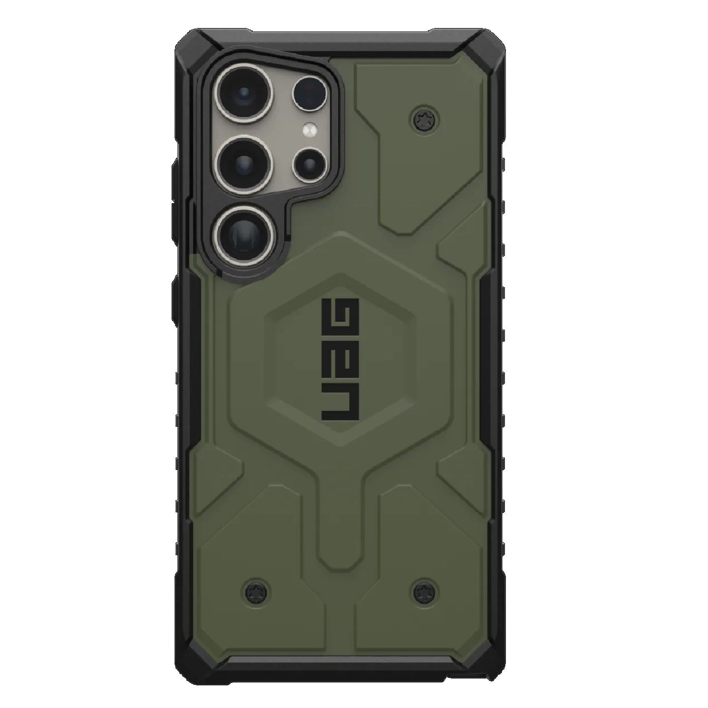 UAG Pathfinder Pro Magnetic Samsung Galaxy S24 Ultra 5G (6.8') Rugged Case - Olive Drab (214424117272), 18ft. Drop Protection (5.4M), 10 Years Warranty 214424117272