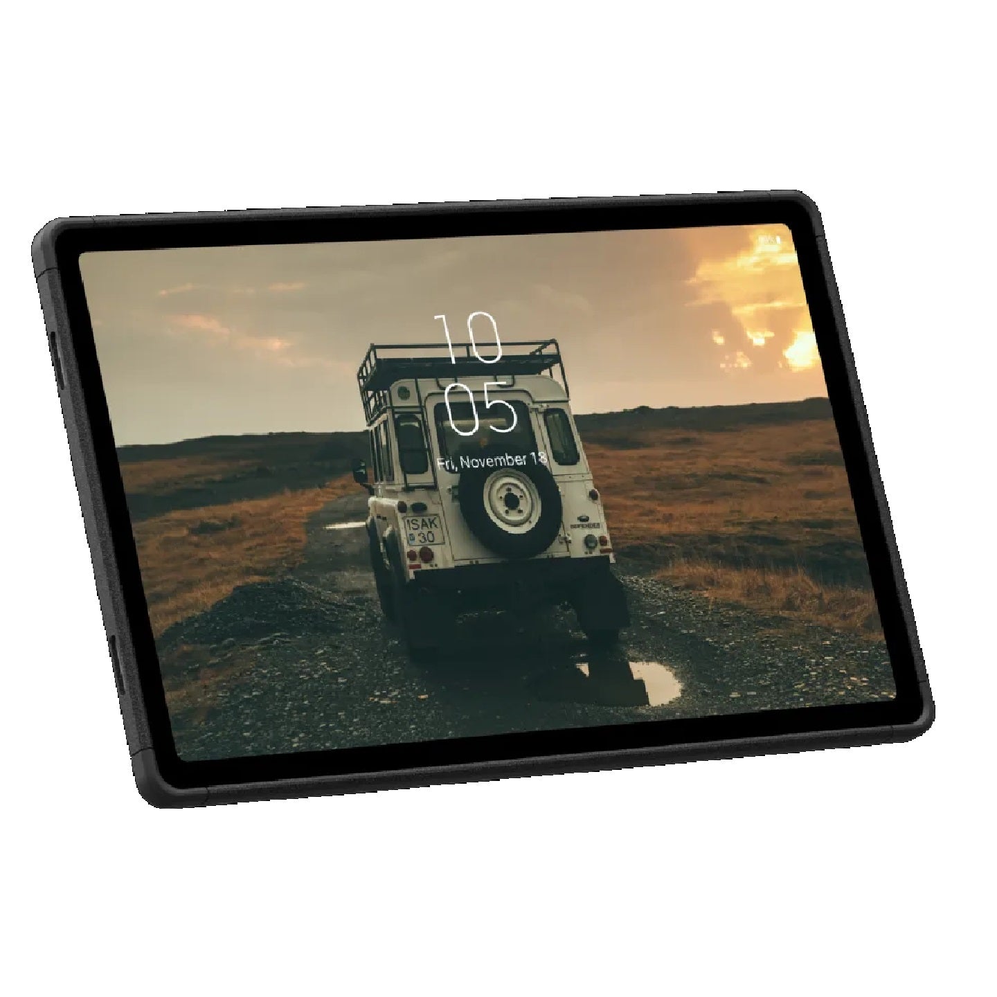 UAG Scout Samsung Galaxy Tab A9+ (11') with Kickstand & Handstrap Rugged Case - Black (224450114040), DROP+ Military Standard, 10 Years Warranty 224450114040