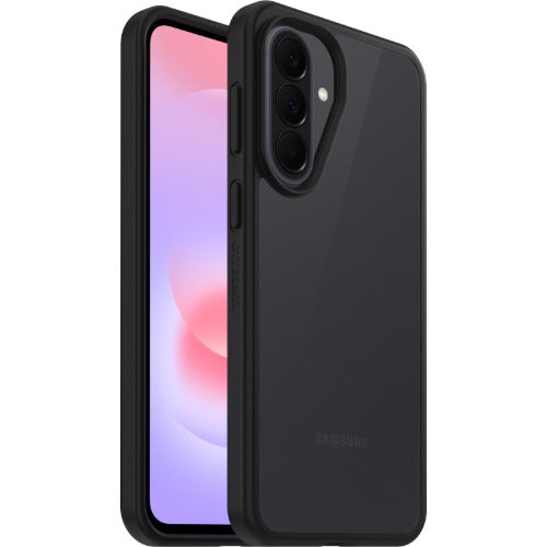 OtterBox React Samsung Galaxy A37 5G (6.7') Case Clear/Black - (77-000474), Antimicrobial, DROP+ Military Standard, Raised Edges, 7 Years Warranty 77-000474