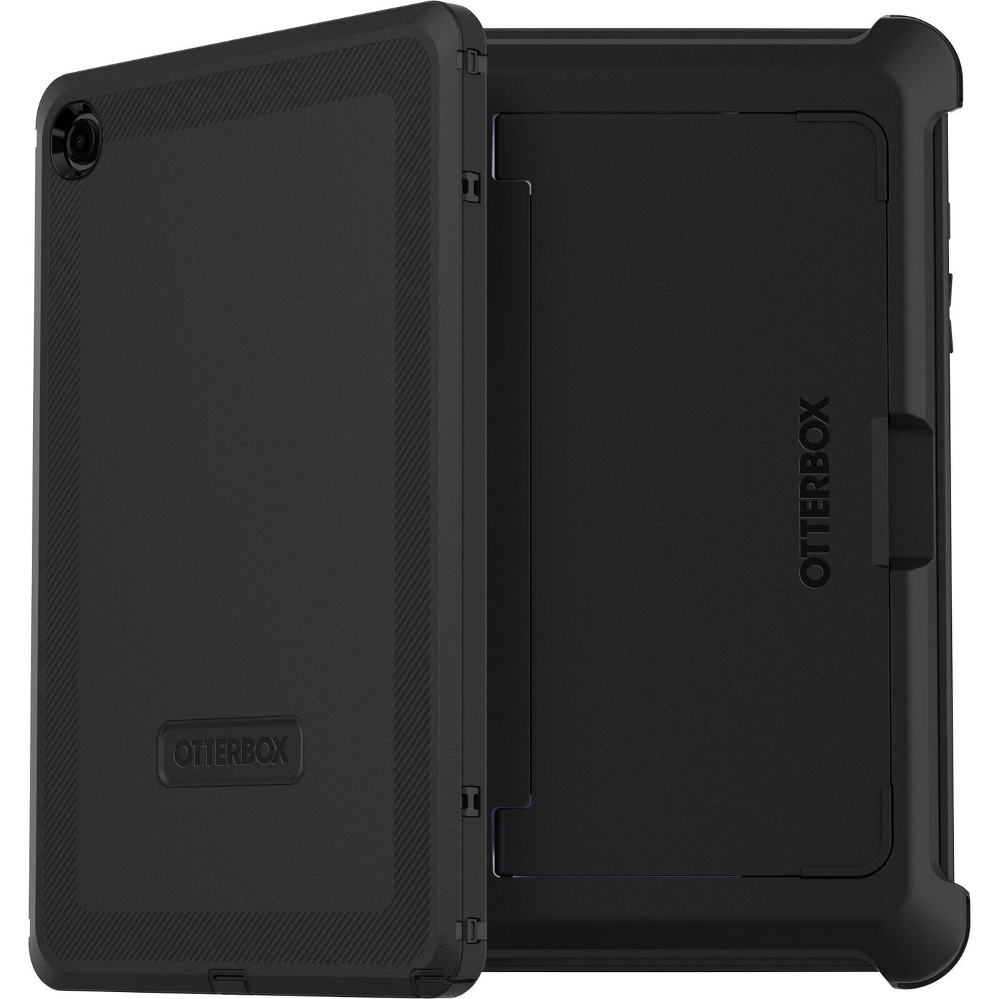 OtterBox Defender Samsung Galaxy Tab A9+ (11') Case -Black(77-95006), DROP+ 2X Military Standard, Multi-Layer, Port covers, 7 Years Warranty 77-95006