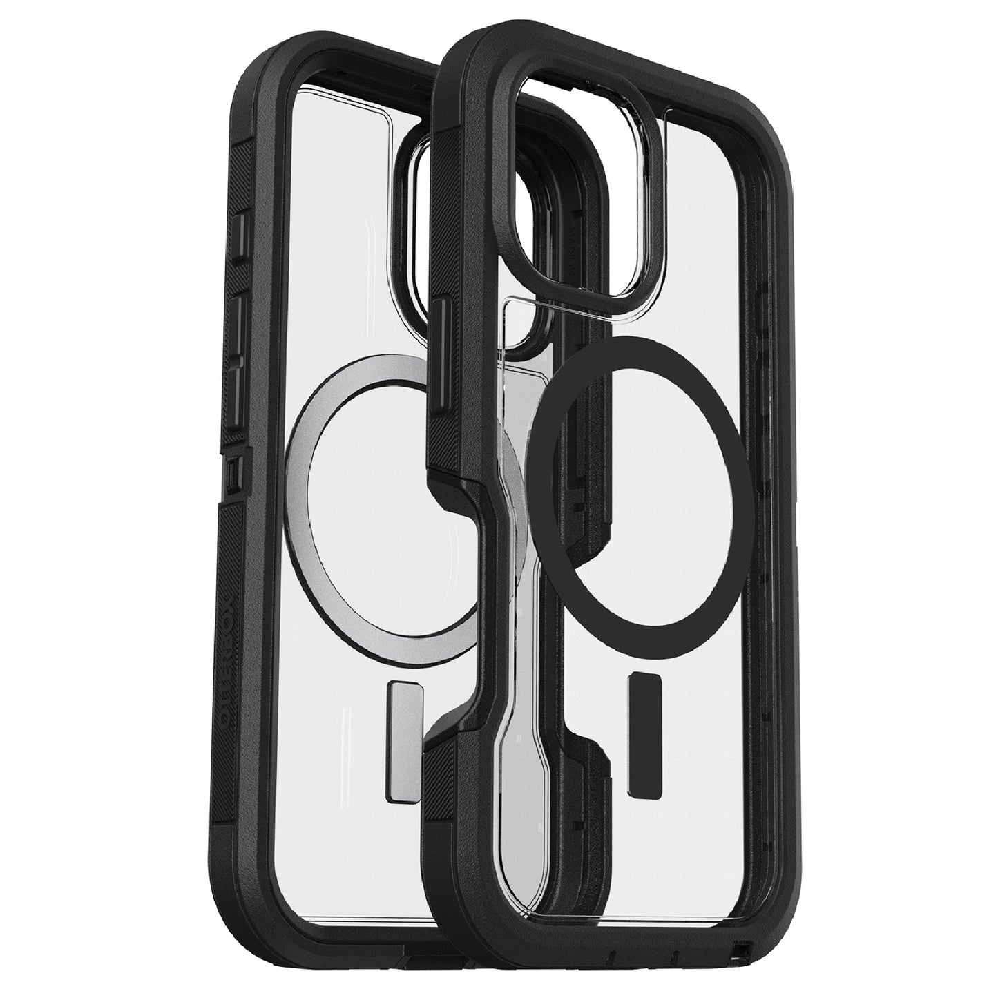 OtterBox Defender XT MagSafe Apple iPhone 16 Pro (6.3') Case Clear/Black - (77-96112), DROP+ 7X Military Standard, Multi-Layer, 7 Years Warranty 77-96112
