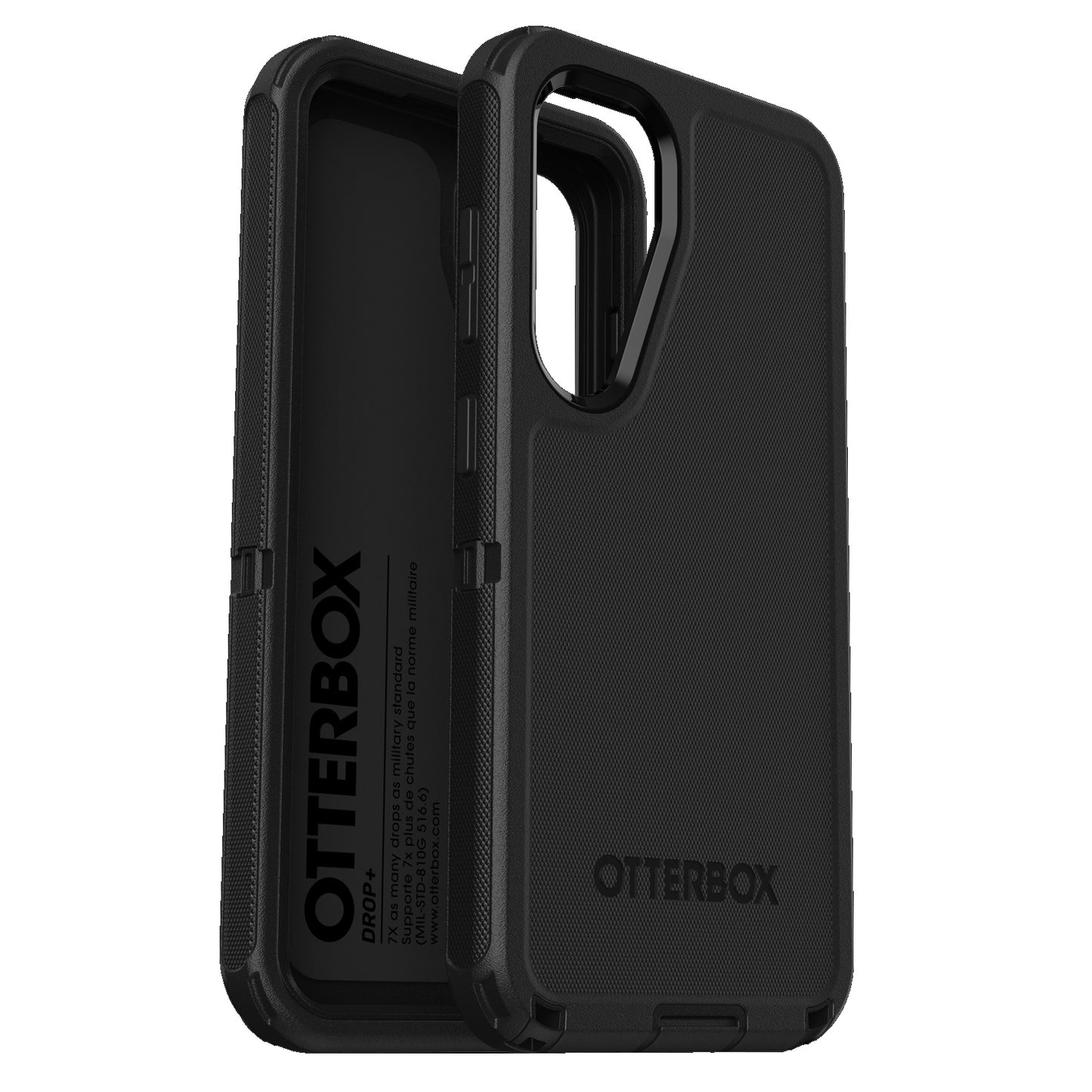 OtterBox Defender Samsung Galaxy S25 5G / Galaxy S24 5G (6.2') Case Black - (77-97334), DROP+ 7X Military Standard, 7 Years Warranty 77-97334