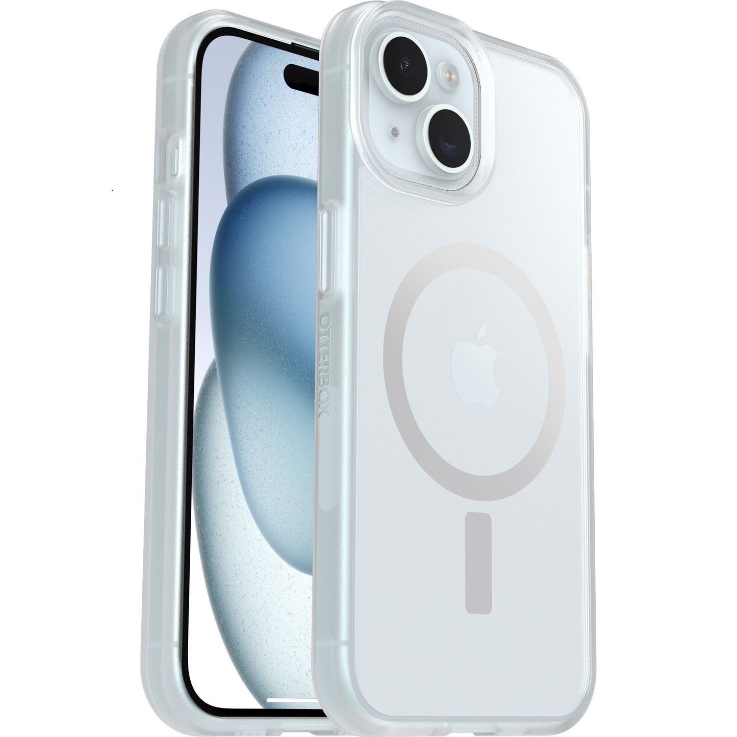 OtterBox React MagSafe Apple iPhone 16e/ iPhone 15/ iPhone 14/ iPhone 13 (6.1') Case Clear - (77-98201), DROP+ Military Standard, 7 Years Warranty 77-98201