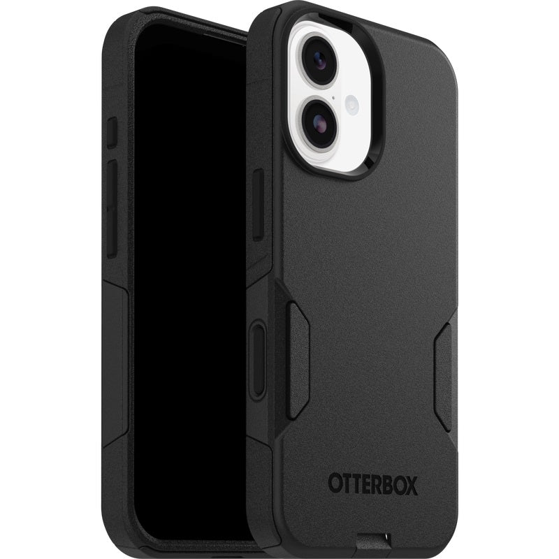 OtterBox Commuter Apple iPhone 17 (6.3') Case Black - (77-98294), DROP+ 3X Military Standard, Pocket Friendly, Hassle-Free, 7 Years Warranty 77-98294