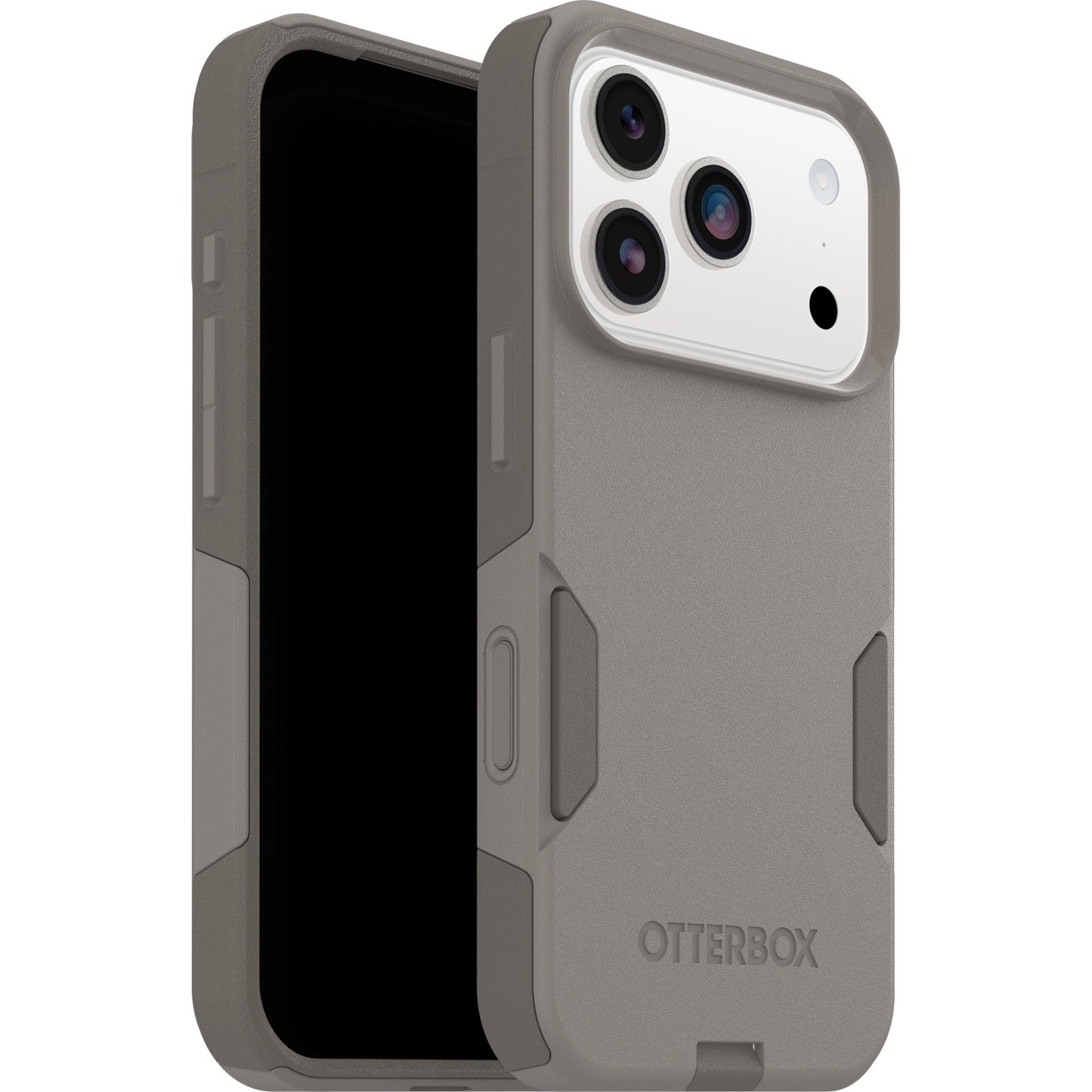 OtterBox Commuter Apple iPhone 17 Pro (6.3') Case Grey Comfort (Biege) - (77-98336), DROP+ 3X Military Standard, Raised Edges, 7 Years Warranty 77-98336