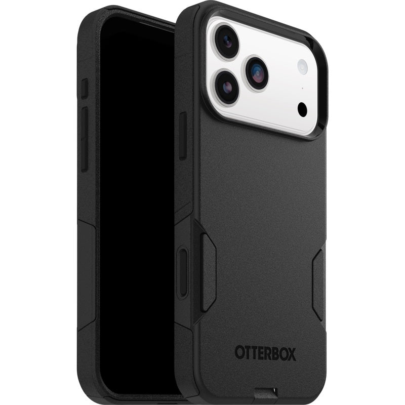 OtterBox Commuter Apple iPhone 17 Pro Max (6.9') Case Black - (77-98338), DROP+ 3X Military Standard, Pocket Friendly, Hassle-Free, 7 Years Warranty 77-98338