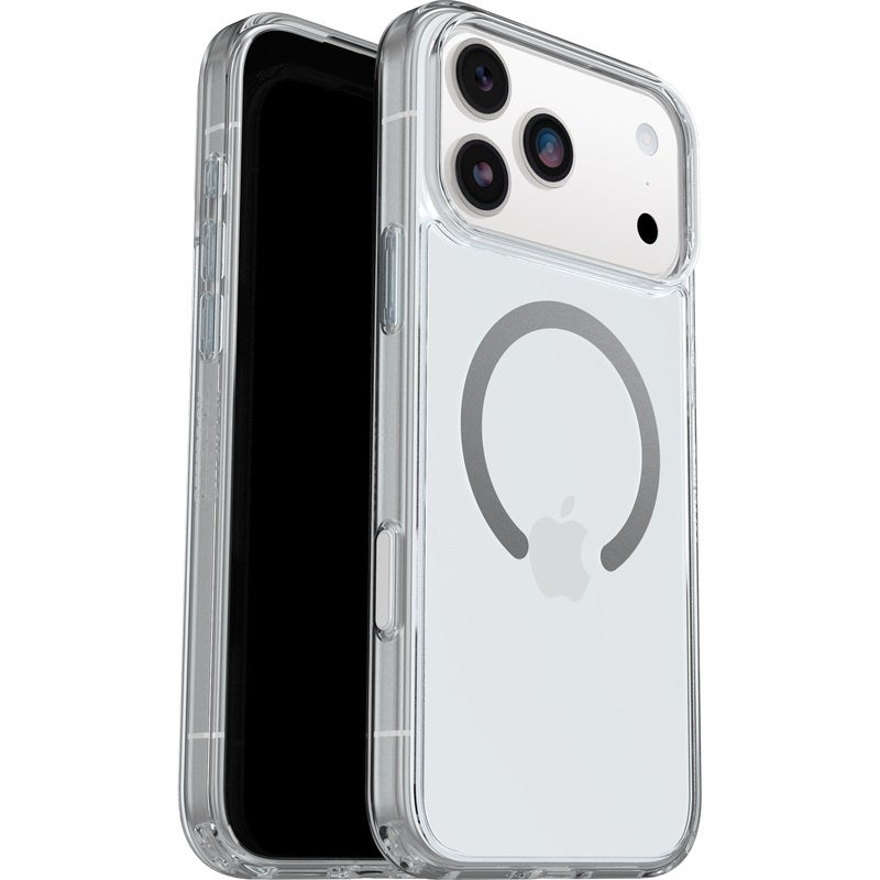 OtterBox Symmetry Clear MagSafe Apple iPhone 17 Pro Max (6.9') Case Clear - (77-98856), DROP+ 3X Military Standard, Raised Edges, 7 Years Warranty 77-98856