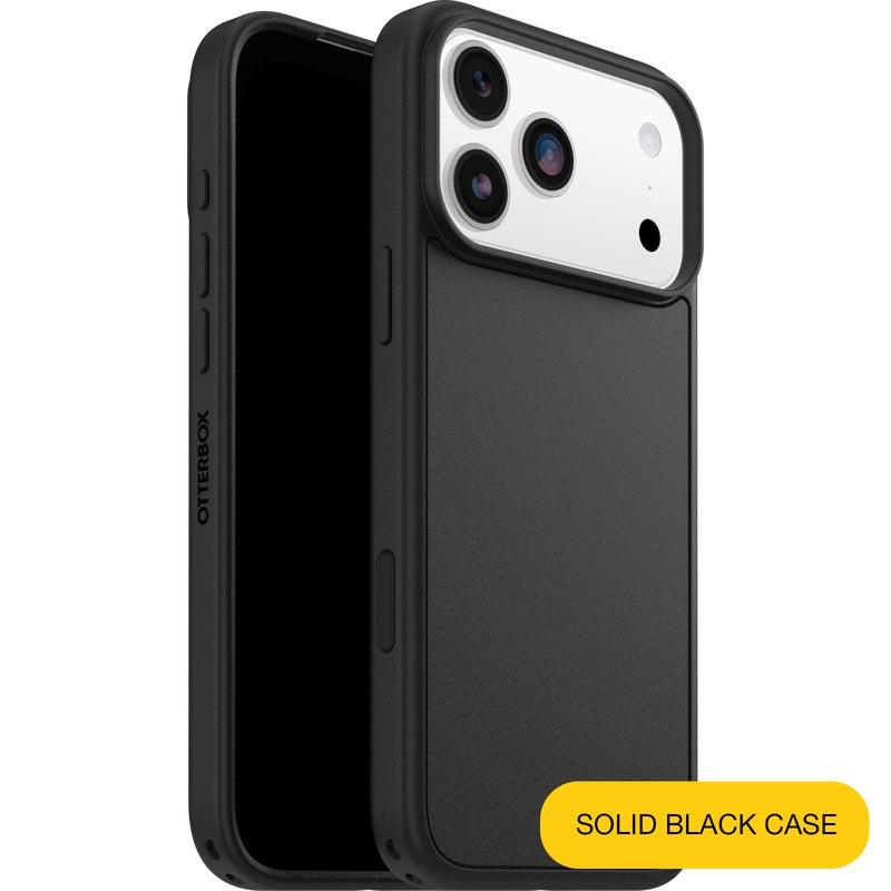 OtterBox Symmetry MagSafe Apple iPhone 17 Pro Max (6.9') Case Black - (77-99434), DROP+ 3X Military Standard, Raised Edges, Bubble-Free, 7 Years Warranty 77-99434