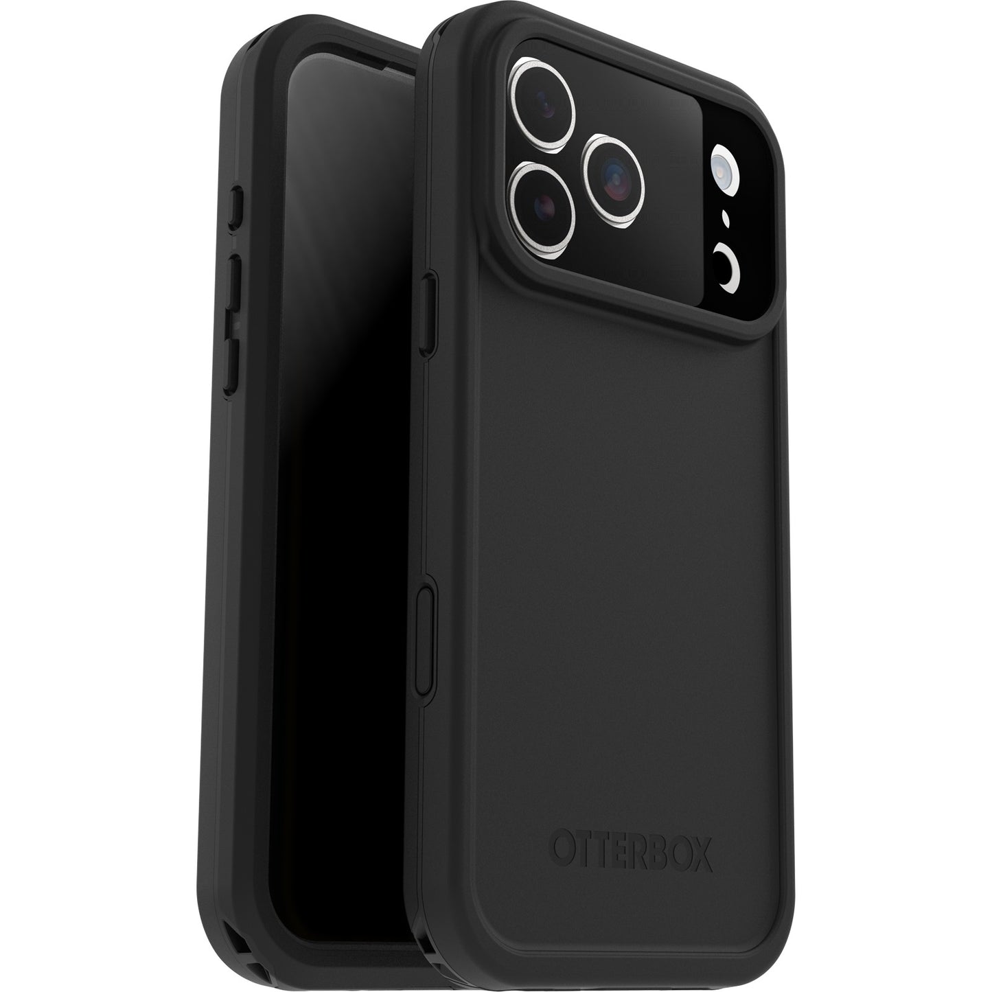 OtterBox Fre MagSafe Apple iPhone 17 Pro Max (6.9') Case Black - (77-99772), DROP+ 5X Military Standard, Camera Control, 7 Years Warranty 77-99772