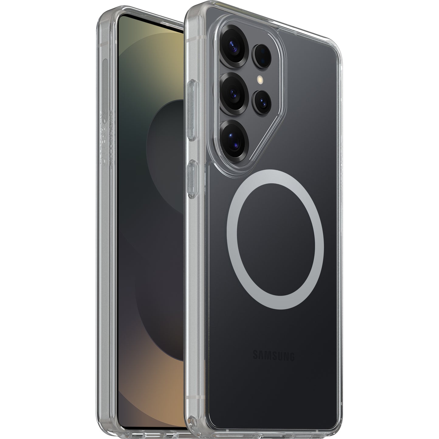 OtterBox Symmetry Clear Magnets Samsung Galaxy S26 Ultra 5G (6.9') Case Clear - (77-99972), DROP+ 3X Military Standard, Raised Edges, 7 Years Warranty 77-99972