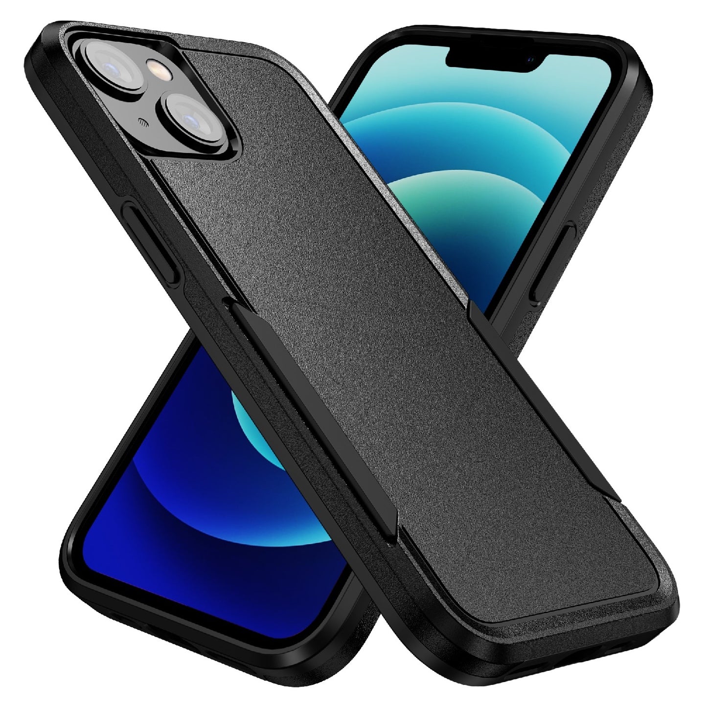Phonix Apple iPhone 14 Plus Armor Light Case Black - No-Slip, Sleek, Ultimate Protection, Strong & Durable, 3 Years Warranty CBALC14M