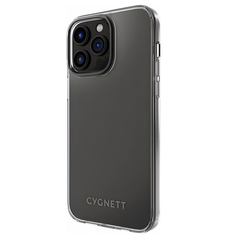 Cygnett EcoShield Apple iPhone 14 Pro Max Clear Case - (CY4203CPAEG)Slim, TPU Frame, Shock Absorbent, UV Resistant, Hard-Shell Back, 2 Years Warranty CY4203CPAEG