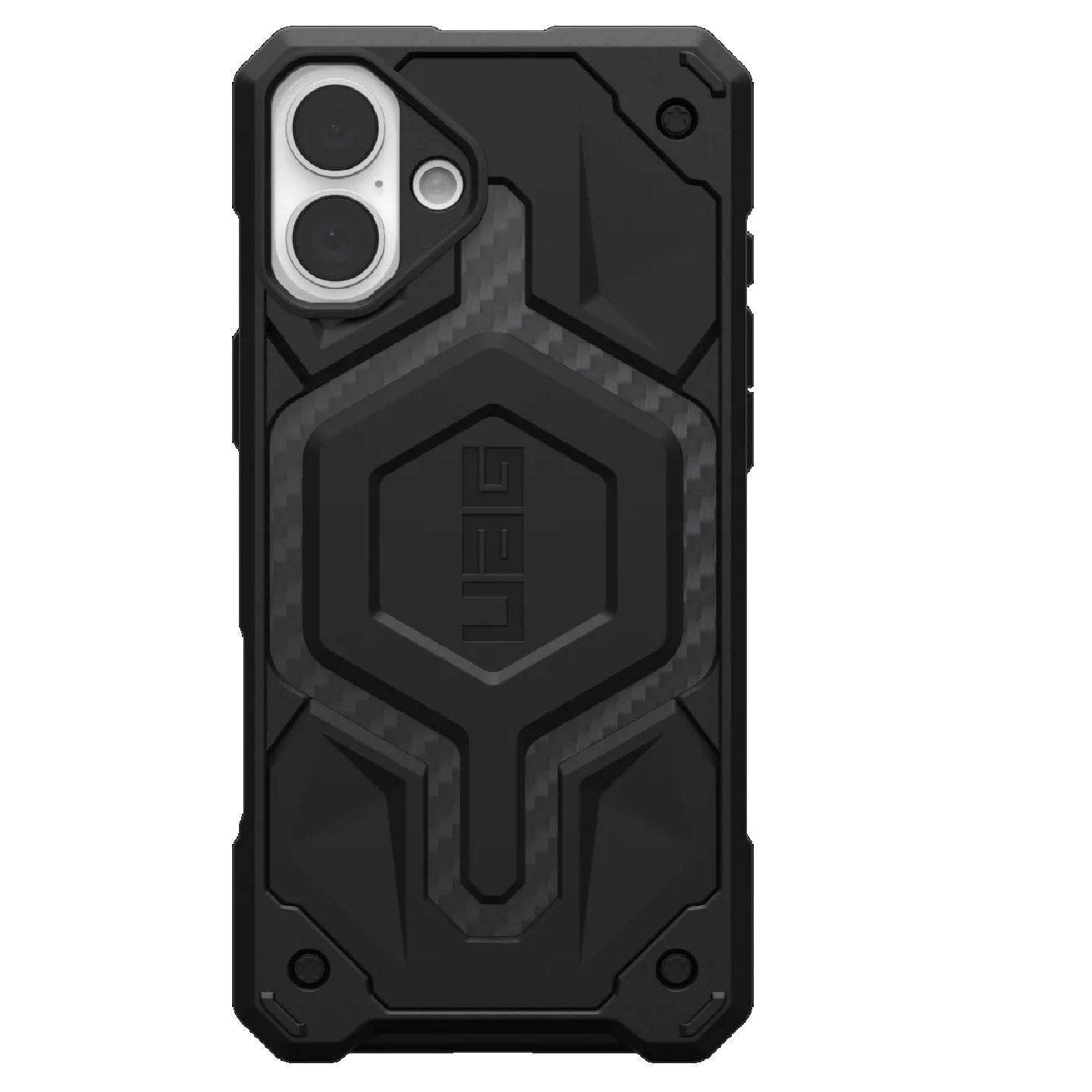UAG Monarch Pro MagSafe Apple iPhone 16 Plus (6.7') Rugged Case - Carbon Fiber (114455114242), 25ft. Drop Protection(7.6M), 10 Years Warranty 114455114242
