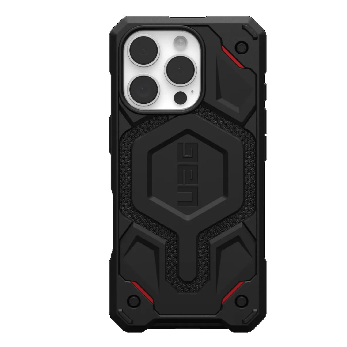 UAG Monarch Pro MagSafe Kevlar Apple iPhone 16 Pro Max (6.9') Rugged Case - Kevlar Black (114457113940), 25FT Drop Protection, 10 Years Warranty 114457113940