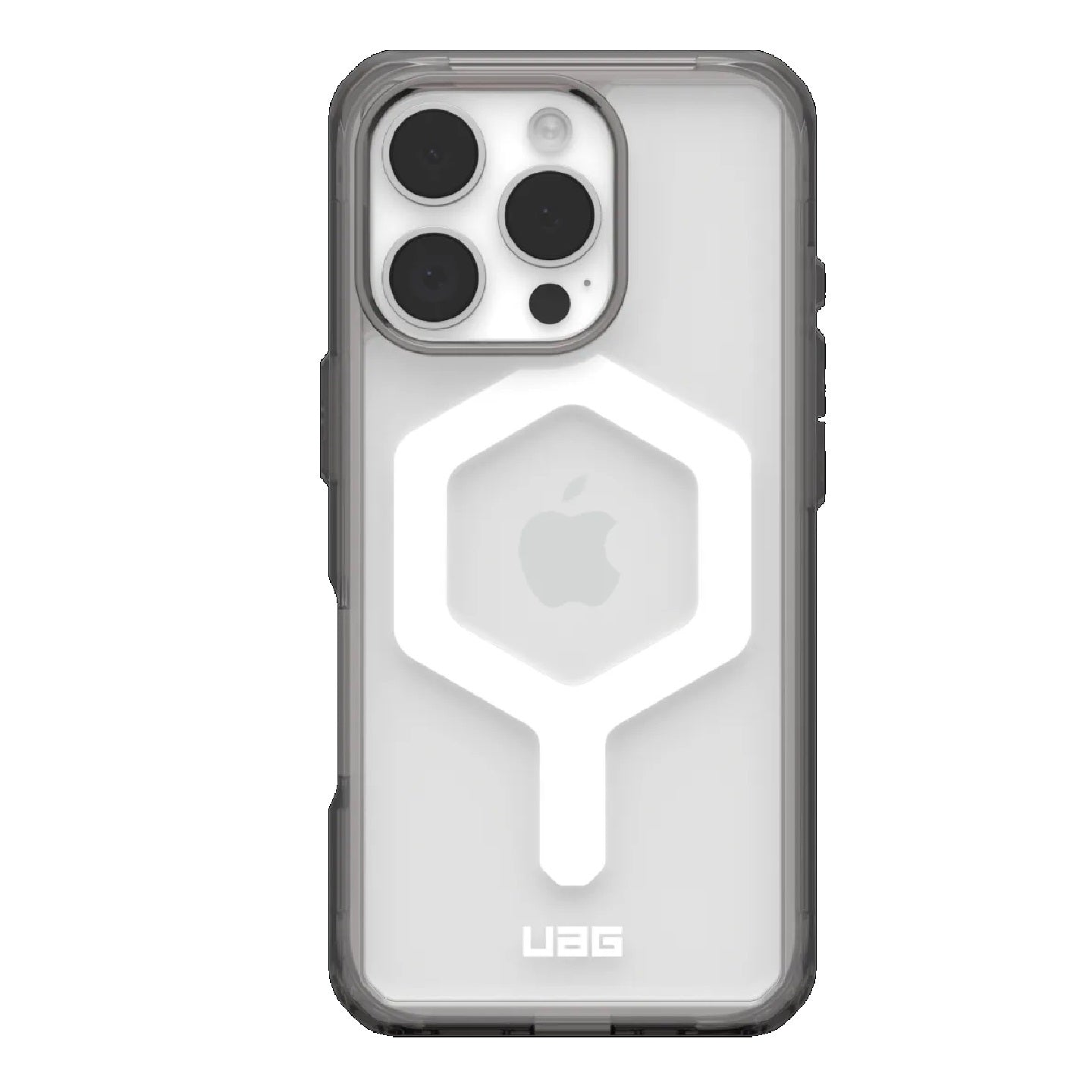 UAG Plyo MagSafe Apple iPhone 16 Pro Max (6.9') Rugged Case - Ash/White (114481113141), 16ft. Drop Protection (4.8M), Armored Shell, 10 Years Warranty 114481113141