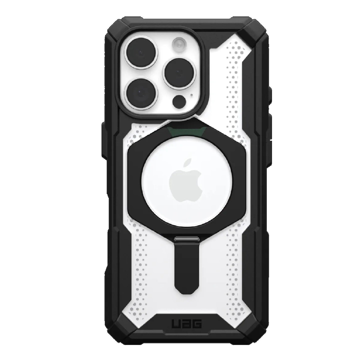 UAG Plasma XTE MagSafe Apple iPhone 16 Pro (6.3') Rugged Case - Black/Clear (11447411404G), 20ft. Drop Protection (4.8M), 1 Year Warranty 11447411404G