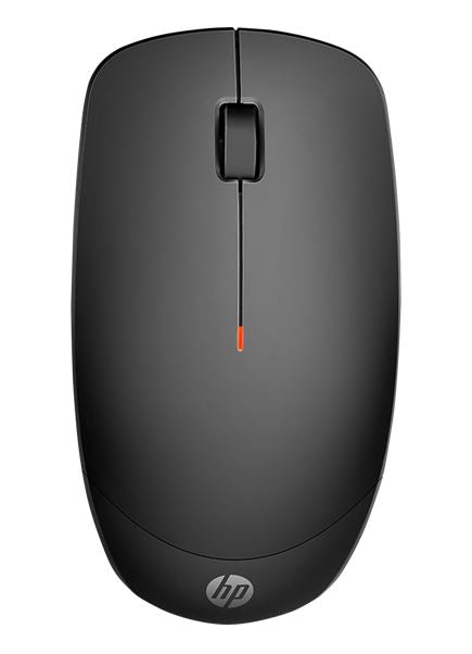 HP 235 Slim USB Wireless Optical Mouse - 2.4GHz 1600DPI 3 Buttons Red Optical Tracking Comfortable Sleek Durable USB Dongle 18 mths battery life 4E407AA