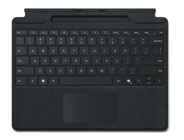 Microsoft Surface Pro Signature Keyboard Black Microsoft Cover port compatible Pro 11 Pro 10 Surface Pro 9 Surface Pro 8 Surface Pro X -No Pen 8XA-00182