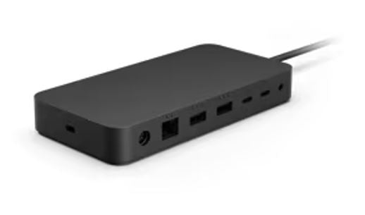 Microsoft Surface Thunderbolt 4 DockStation165W Thunderbolt 4 Cable 3 xUSB-C 3xUSB-A RJ-45 for Pro7/7+/8/9/10/11 Surface Go 2/3 Laptop 3/4/5/6 Studio T8I-00008