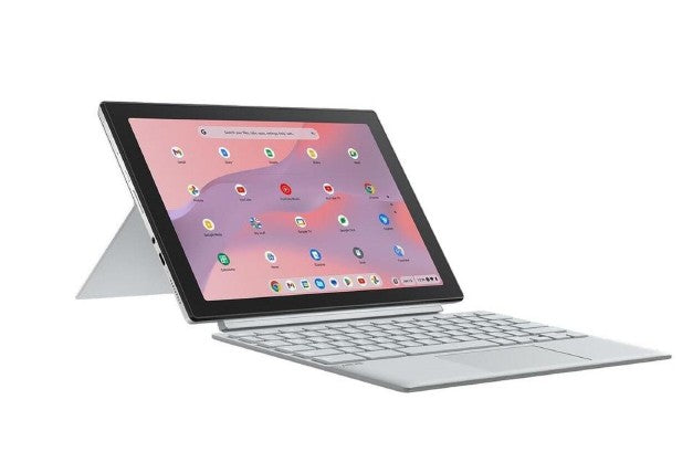 ASUS Chromebook 10.5'' WUXGA GLARE 400 nits (Touch), MT8186, 8GB DDR4X, 128G eMMC, Detachable, WIFI 6, Dual camera(5M Front/5M Rear), Stylus, Chrome CL3001DM2A-R70231