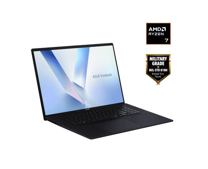 ASUS Vivobook 18 M1807HA 18' AMD Ryzen 7 260 18.4 WUXGA (1920 x 1200) 16:10 16GB DDR5 1TB Anti-Glare Display Win11 Home Notebook 2.6kg (ScanOn) M1807HA-S8033W