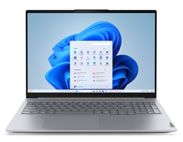 LENOVO ThinkBook 16 G8 16' WUXGA Intel U5-225U 32GB DDR5 512GB SSD WIN 11 PRO Intel GPU AI PC NPU 12 TOPS Thunderbolt Fingerprint 1yr OS 1.7kg ~i5 21SK007JAU