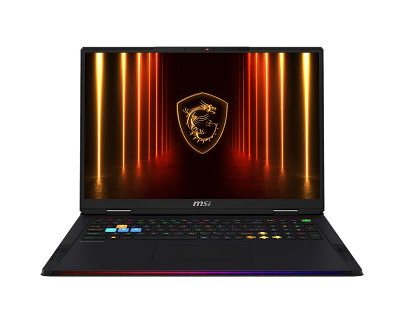 MSI Raider Series Gaming Notebook 18' UHD Intel Core Ultra 9 285HX DDR5 32GB*2 2TGen5*1 + 2TGen4*1 Windows11 Pro Nvidia RTX 5080 GDDR7 16GB Raider 18 HX AI A2XWIG-244AU