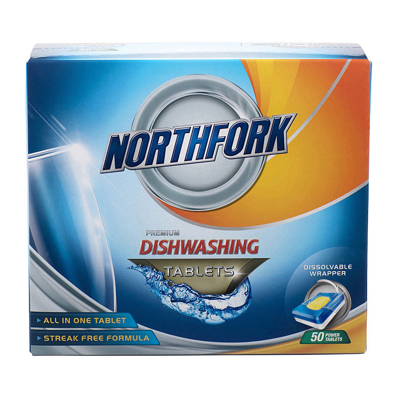 Northfork Dishwashing Tablets All in One Box of 50 - 631193438