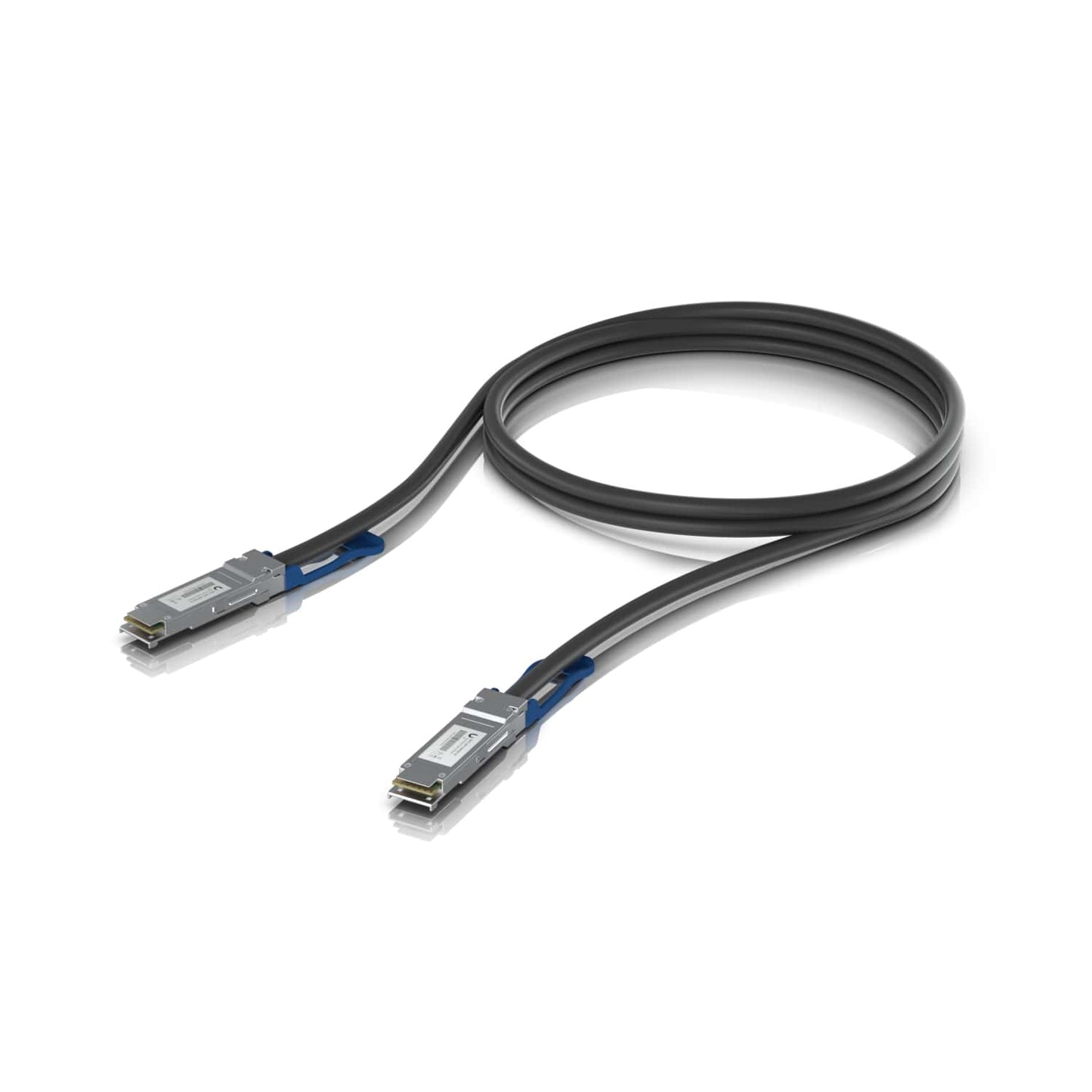 Ubiquiti 100G Direct Attach Cable, Cable length 1m, 10-Pack QSFP28 Direct Attach Cable With A 100 Gbps Max Data Rate UACC-DAC-QSFP28-1M-10