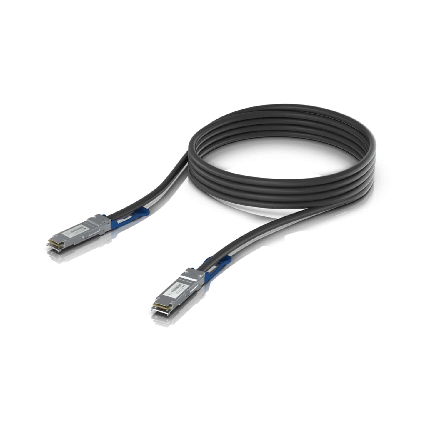 Ubiquiti 100G Direct Attach Cable, Cable length 3m, Single Pack, QSFP28 Direct Attach Cable With A 100 Gbps Max Data Rate UACC-DAC-QSFP28-3M