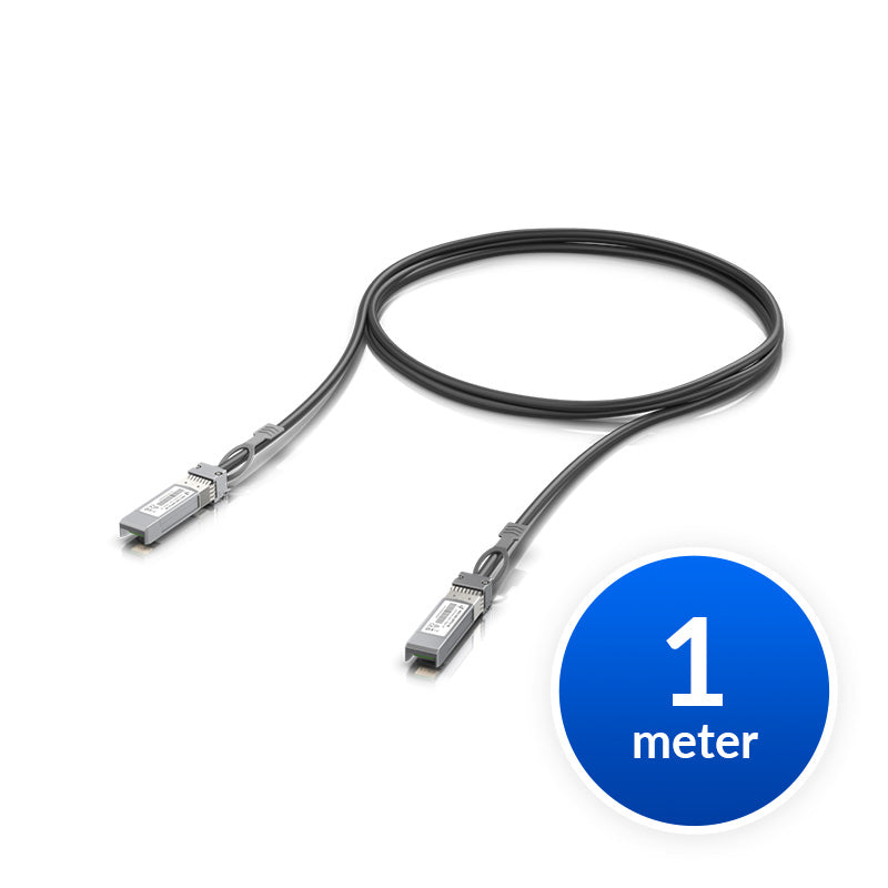 Ubiquiti SFP28 Direct Attach Cable, 25Gbps DAC Cable, 25Gbps Throughput Rate, 1m Length UACC-DAC-SFP28-1M