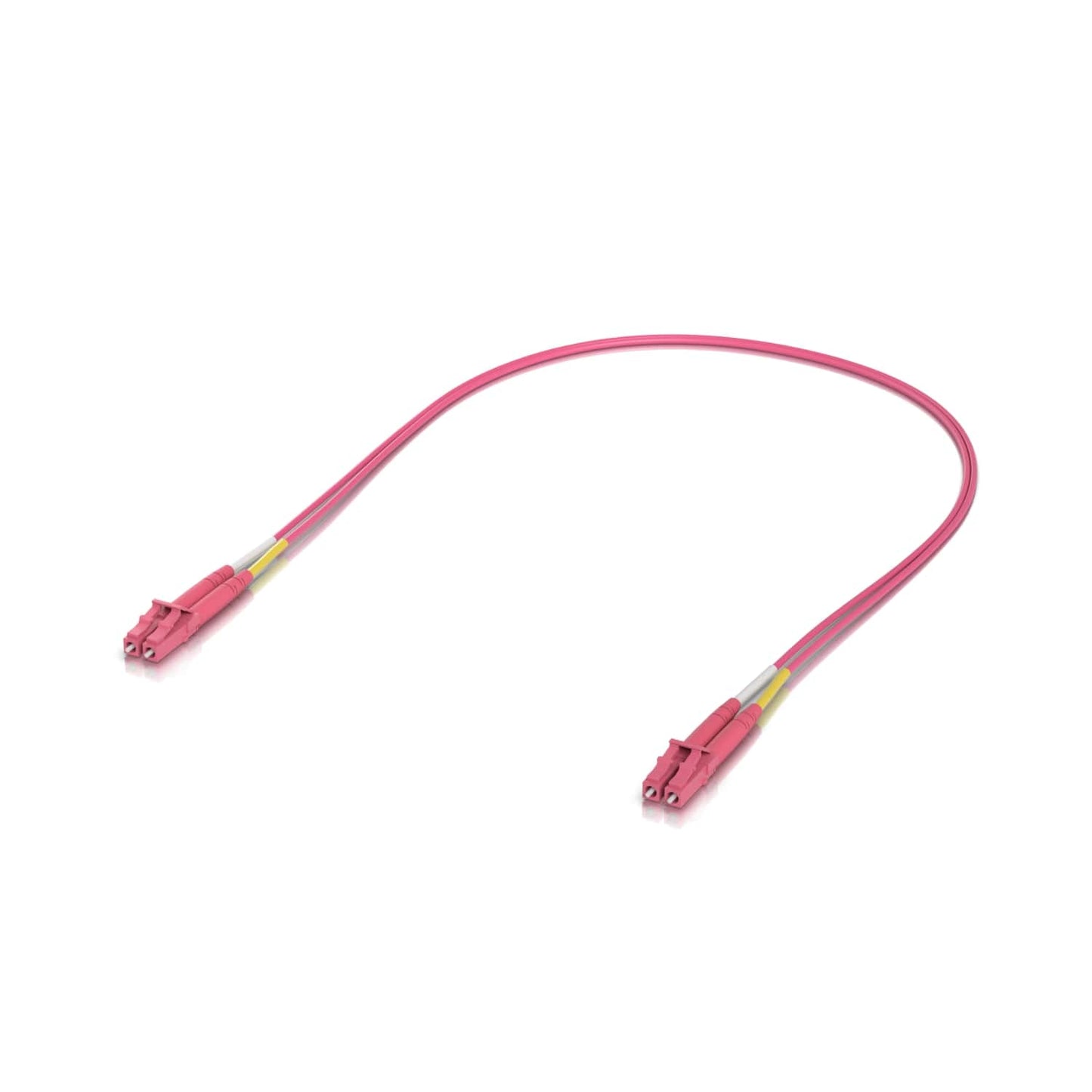 Ubiquiti Indoor OM4 Multi-mode Fiber, Duplex LC UPC Connectors, Fiber Patch Cable, 1M, 50-pack UACC-OFC-M2-LULU-1M-50