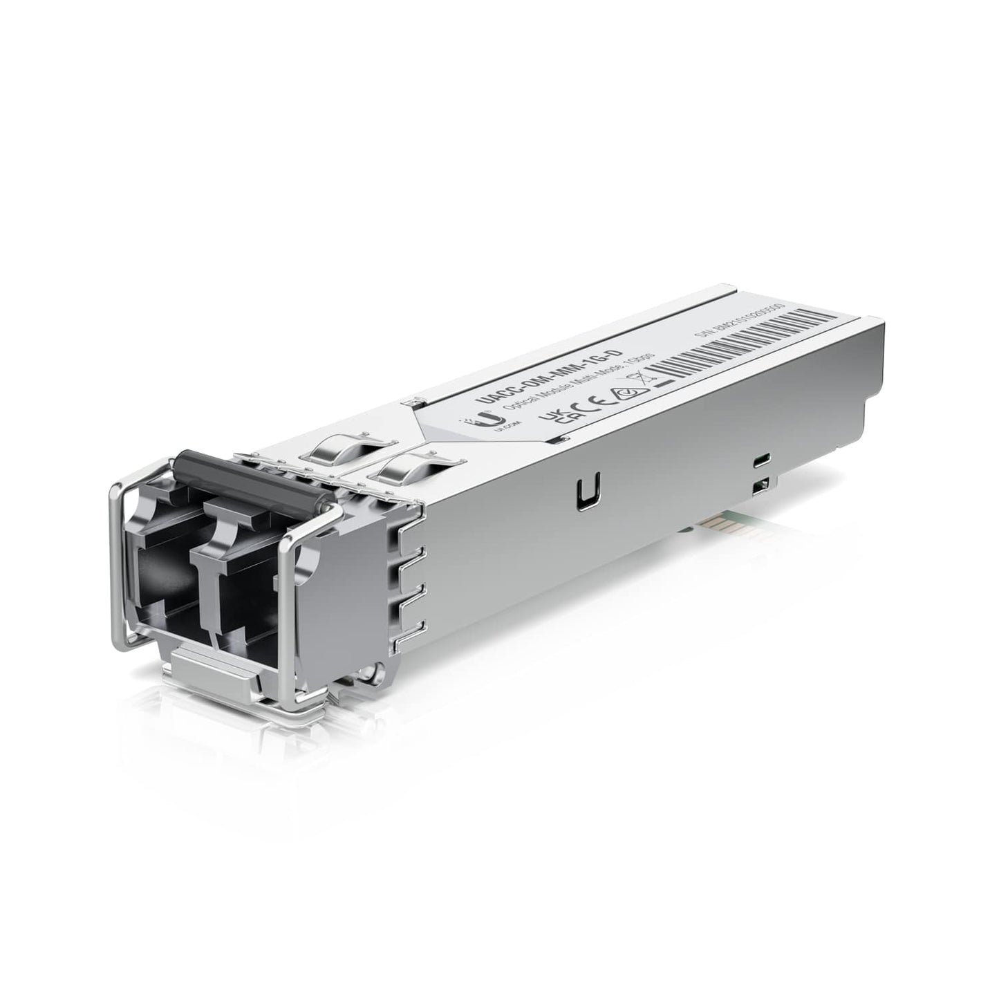 Ubiquiti UFiber SFP Multi-Mode Fiber Module, 20-Pack, 1.25 Gbps Throughput, Supports Connections Up to 550 m UACC-OM-MM-1G-D-20