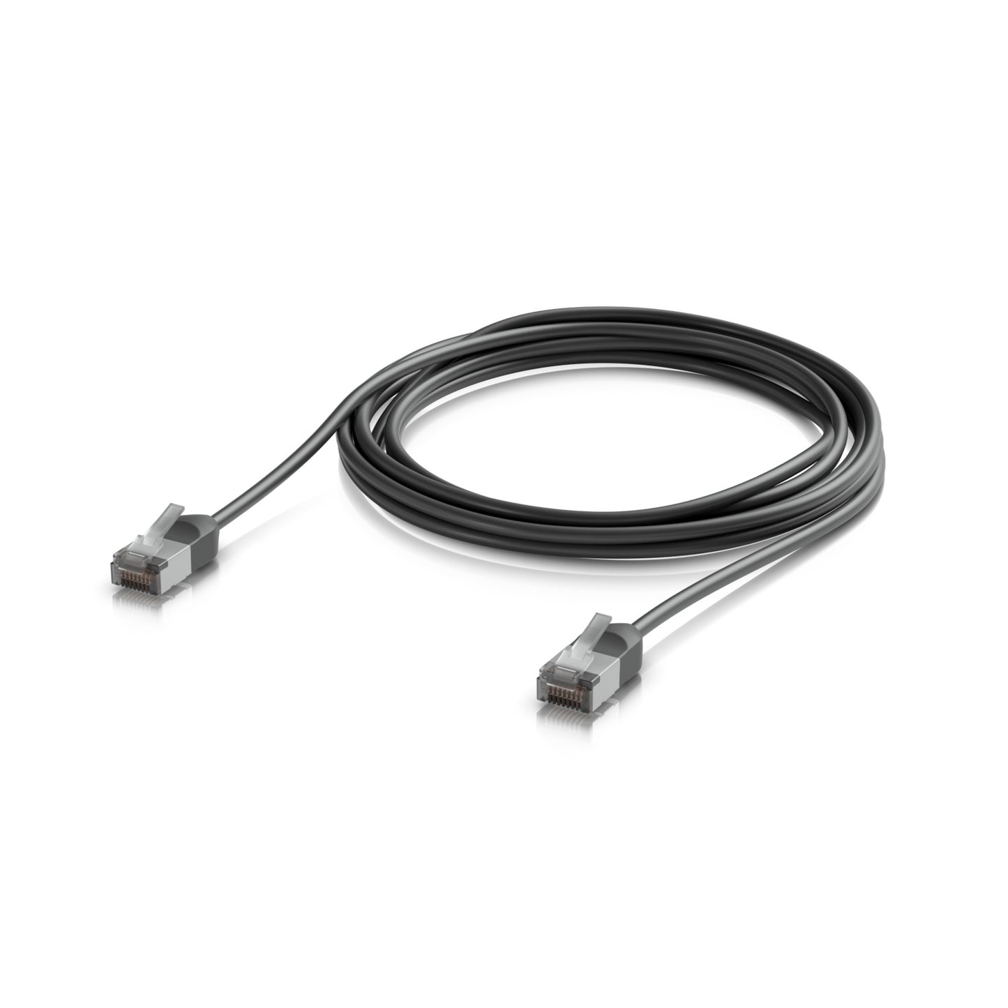 Ubiquiti UniFi Premium Patch Cable Outdoor, 3M, Black, Ultra-Thin, Rugged, Shielded Patch, Optimize, Perform Harshest Environments, 10 GbE Networking. UACC-Cable-Patch-Outdoor-C6A-3M-BK