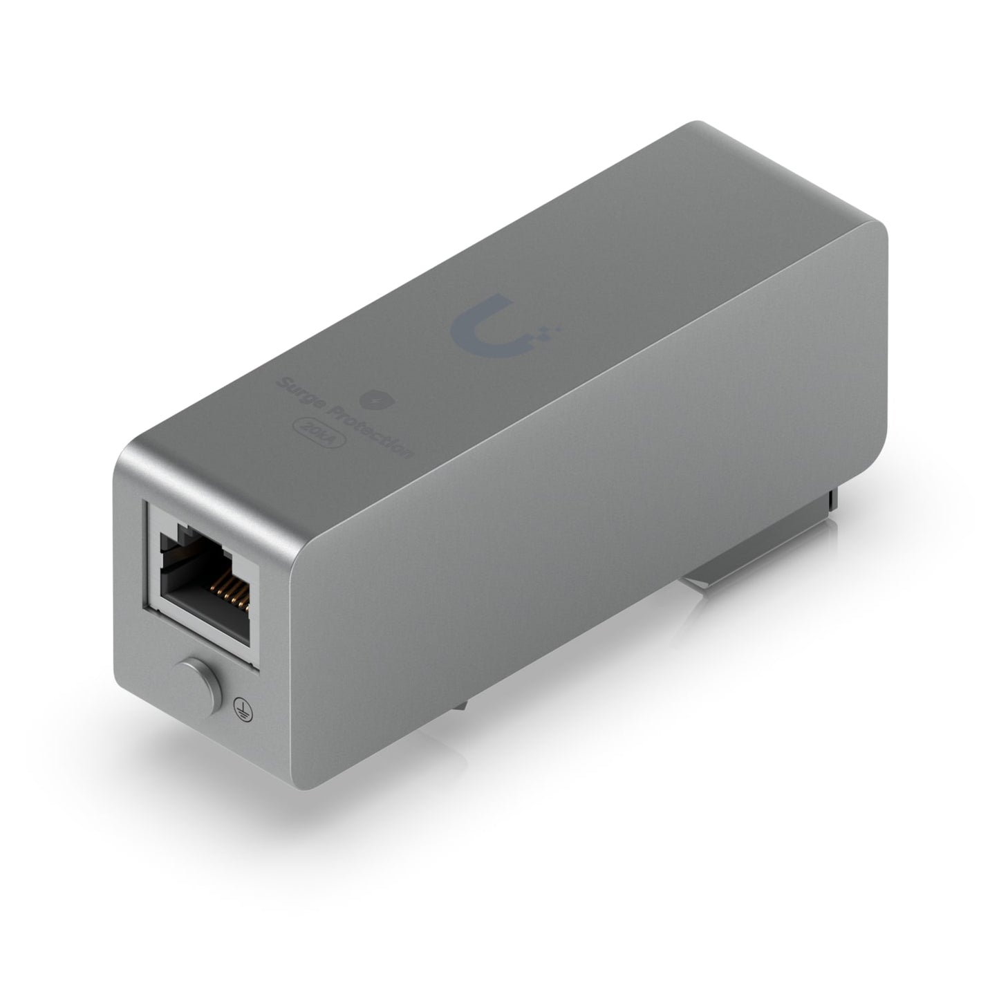 Ubiquiti Ethernet Surge Protection, Bidirectional Protection 10 GbE, PoE++, 20kA Surge Discharge Indoor Instal, Wall/DIN Rail Mount, Multiple Grounding UACC-ETH-SP-DIN