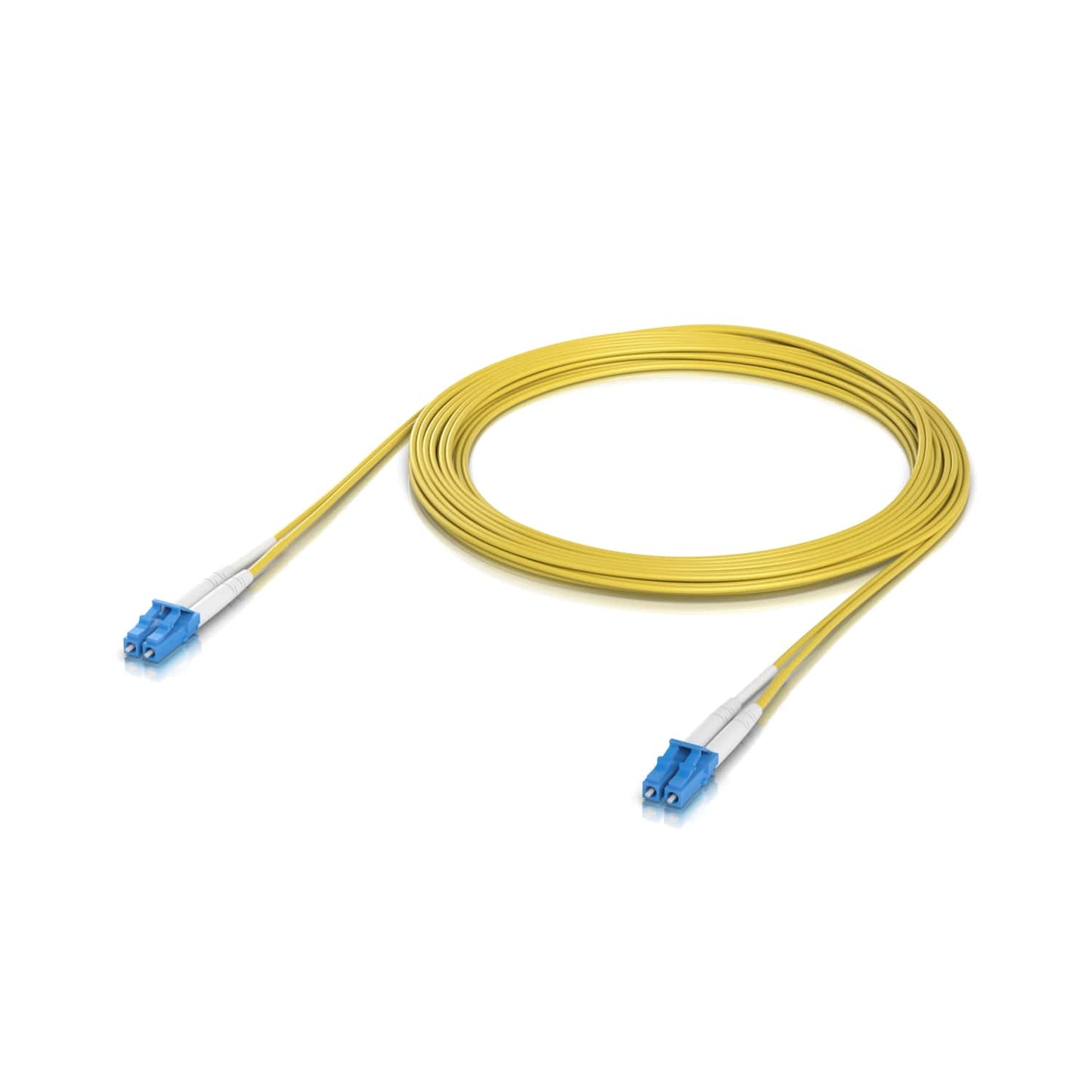 Ubiquiti OS2 Duplex LC UPC Fiber Patch Cable, Length 5M, Lightweight Fiber Patch Cable For Up To 100G Connections, UACC-OFC-S2-LULU-5M