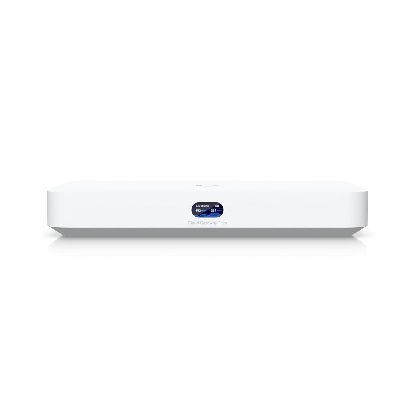 Ubiquiti Cloud Gateway Fiber, UCG-Fiber, Desktop 10G Cloud Gateway, Integrated PoE Switch, Selectable NVR Storage, Full UniFi Application Support UCG-Fiber