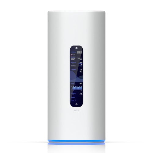 Ubiquiti Dream Router 5G Max, Desktop Cloud Gateway, Full-Performance 5G, 3.4 Gbps, WiFi 7, 10G SFP+4-Port 2.5 GbE switch (1) PoE Port, SD Card Storage UDR-5G-Max