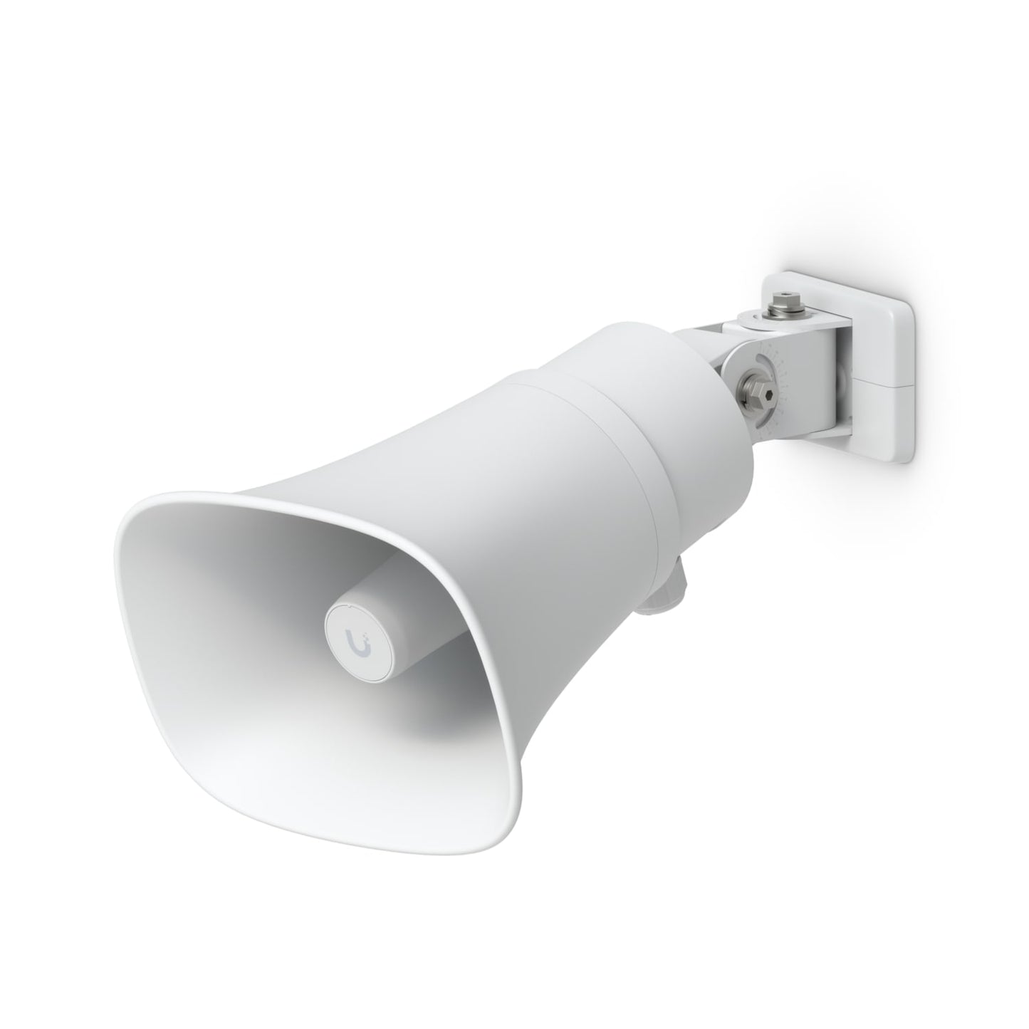 Ubiquiti AI Horn Speaker, White, All-weather PoE 120 dB Horn Speaker With Advanced AI Alert Functionality&Versatile Wall, Corner, Pole Mounting Options UP-HORN-SPEAKER