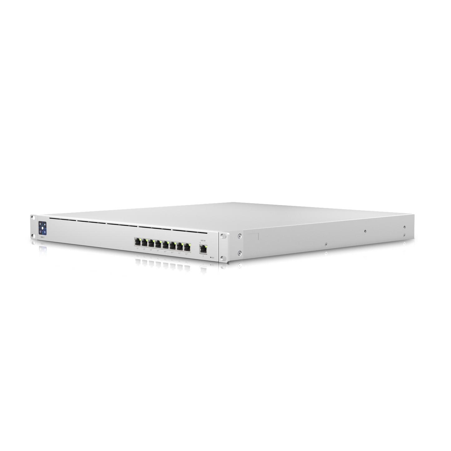 Ubiquiti UniFi Network, UniFi Network, 8-Port, POE 120W, (4) GbE PoE+, (4) GbE PoE++ Ports, (1) GbE Port, Rack Mount, USW-Mission-Critical