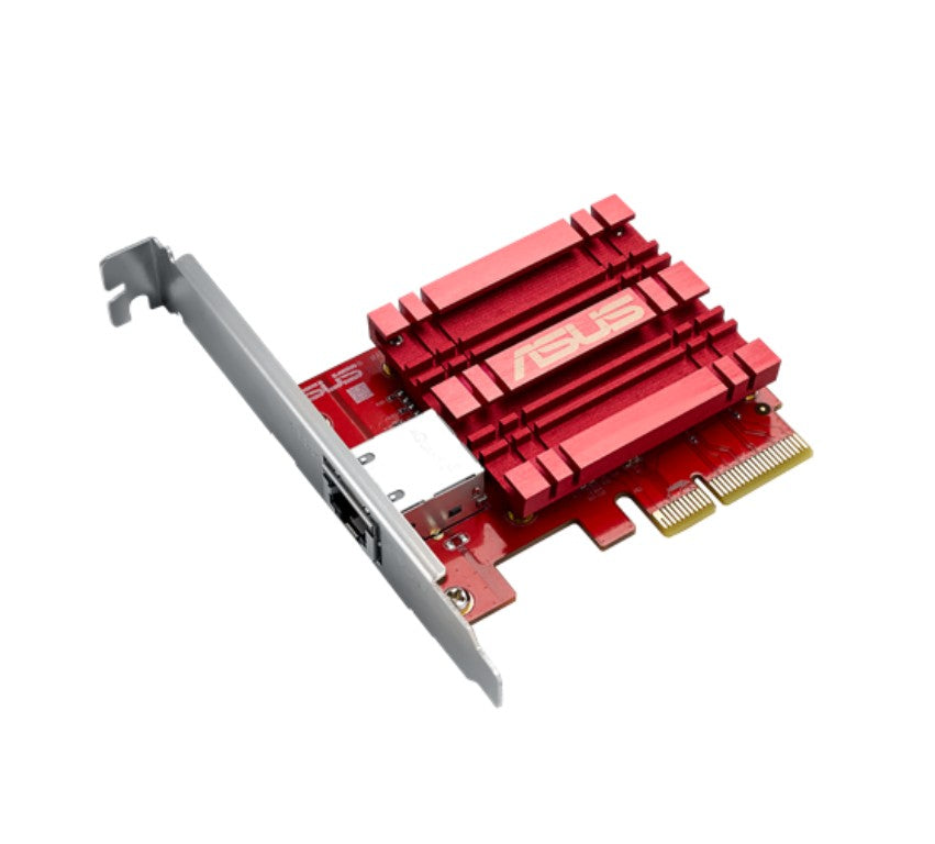 ASUS XG-C100C V3 10GBase-T PCI-E Network Adapter, 10/5/2.5/1Gbps, 100Mbps, RJ45 Port, Built in QOS ( NIC ) XG-C100C V3